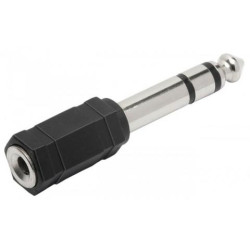 Adaptador P10 macho estéreo x P2 fêmea estéreo