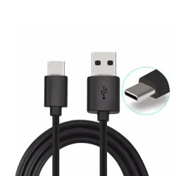 Cabo USB Tipo C 1m Turbo 25W Preto