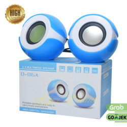 Mini caixa para pc D-06A digital speaker usb 2,0 p2