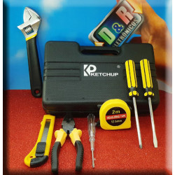 Kit Maleta De Ferramentas 7 Peças Ketchup Kp-990