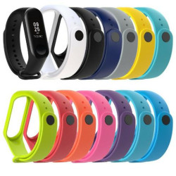 Pulseira Extra de Silicone para Xiaomi Mi Band 3 e mi band 4