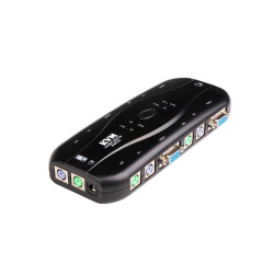 Switch 4 portas ps/2 kvm manual kvm-k04 S