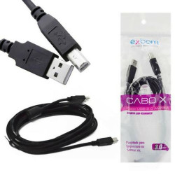 Cabo x de impressora scanner etc. usb 2.0 am/bm