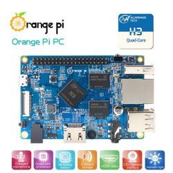 Orange Pi Pc 1gb H3 Quad Core Linux Android Ubuntu