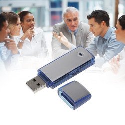 Pen Drive Gravador De Voz 8gb 